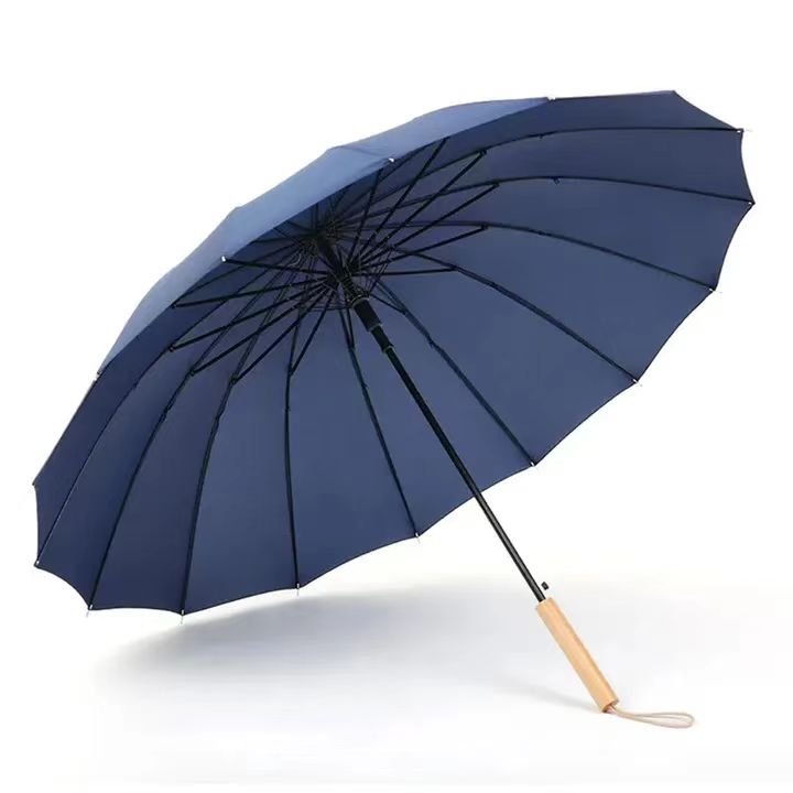 60cm*16k wooden handle umbrella BT105