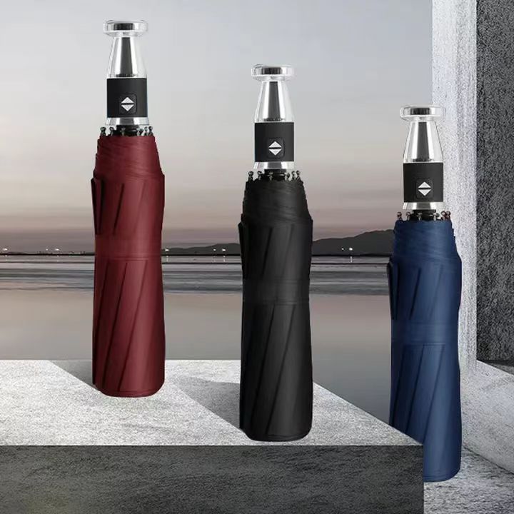 60cm*10k car brand 3 fold umbrella BT332